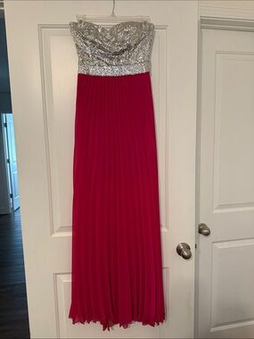 B Darlin | Dresses | B Darlin Strapless Burgundy Layered Dress | Poshmark